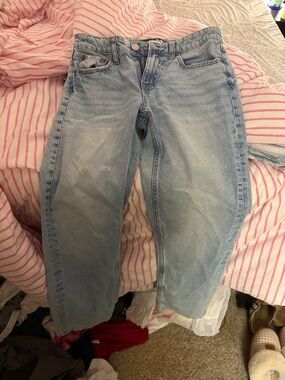 Aeropostale Light Blue Low rise 90s baggy